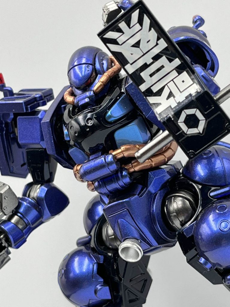 HG 1/144 軍警ザク長官専用スペシャルコーティング仕様