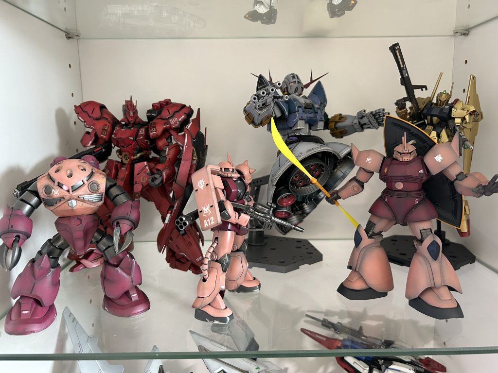 シャア機揃い踏み