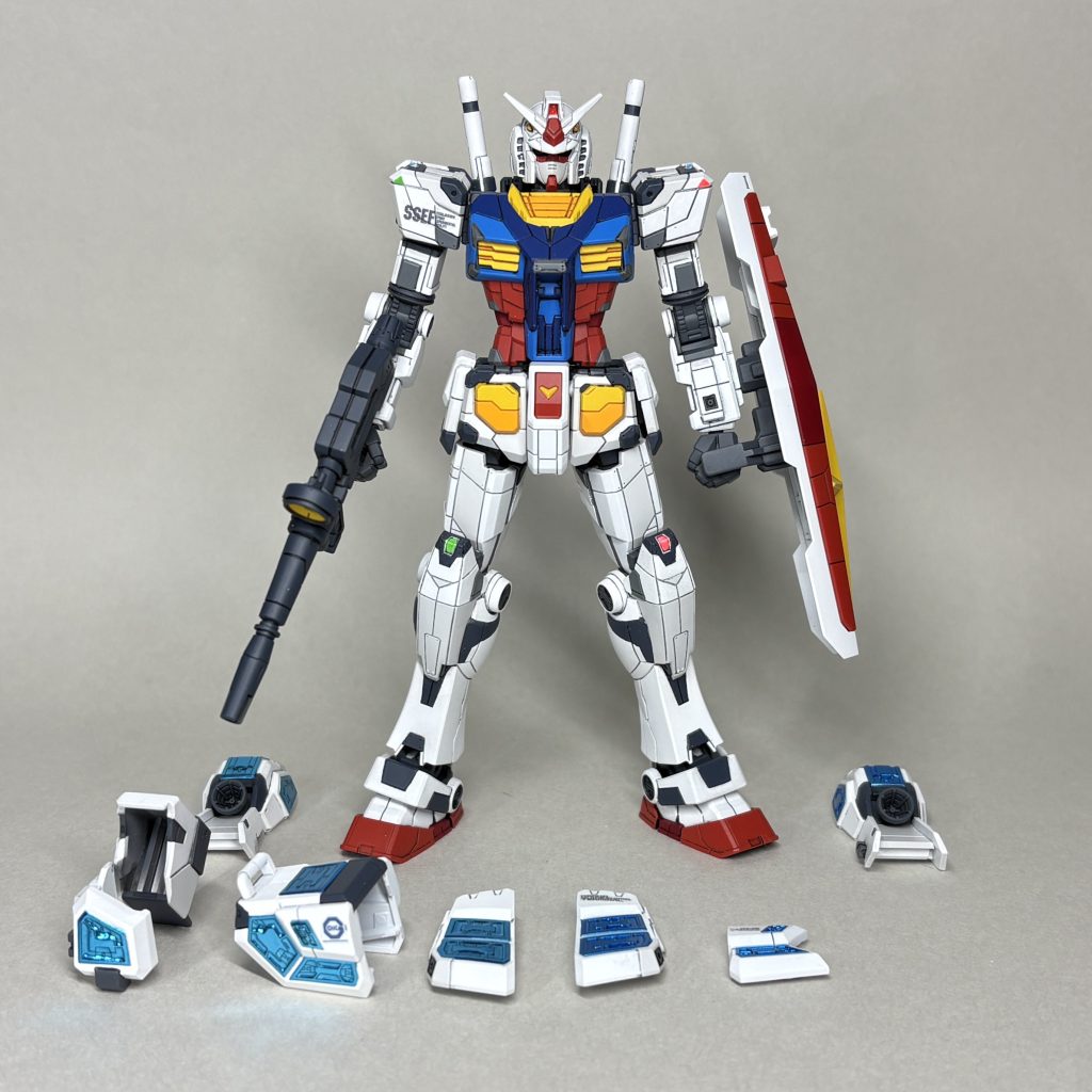 1/144 EG万博ガンダムRX-78 F00 / E 全塗装｜AK_Iさんのガンプラ