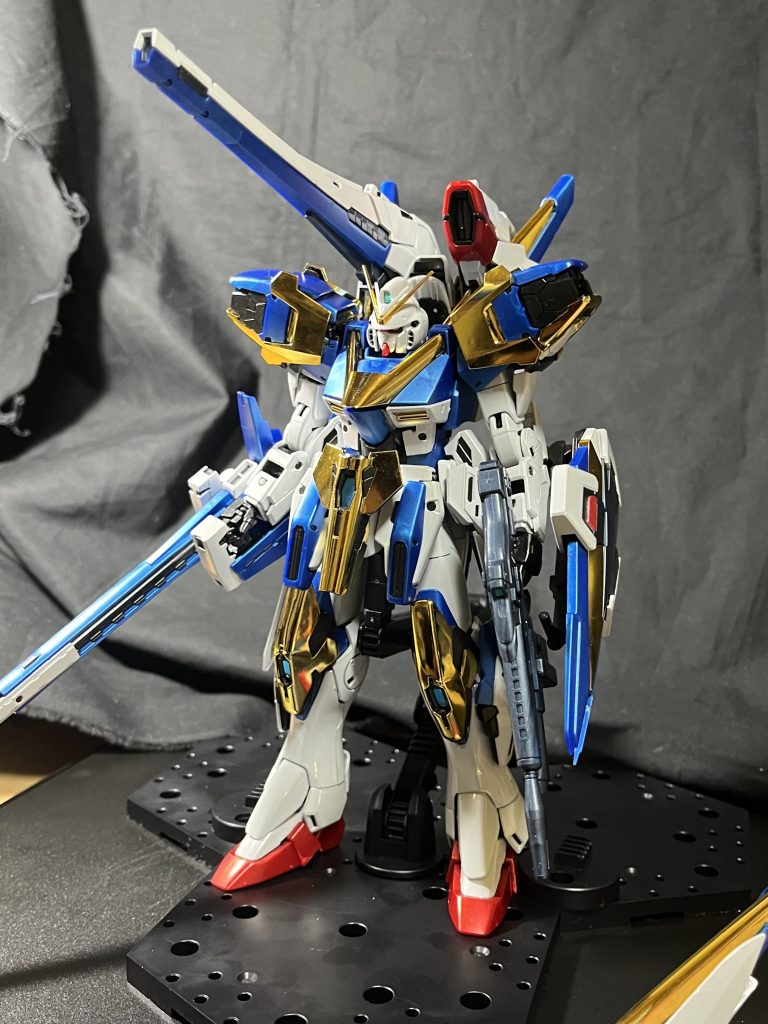MG V2アサルトバスターガンダムverKA チタニウムフィニッシュ