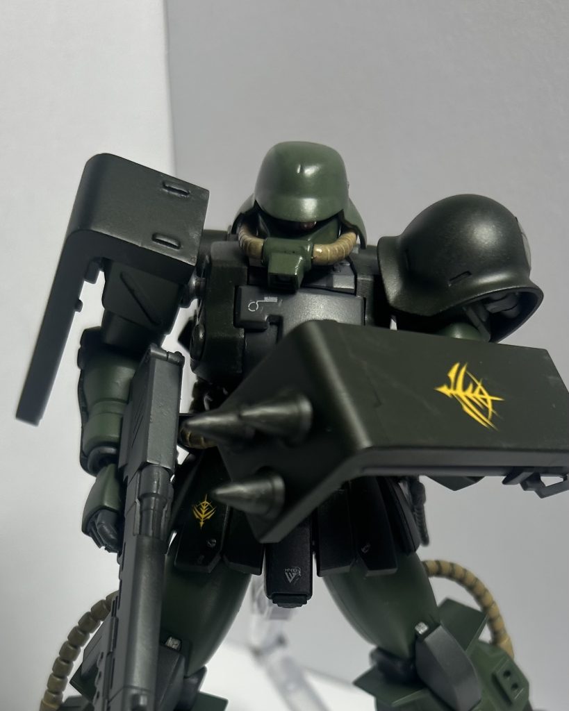 さて、今回のザクは如何だったでしょうか?僕的にはコンセプト通り強そうになったんじゃないかな、と。あとごちゃ混ぜだけど案外まとまった感。まぁ、もうちょい汚し入れても良かったかも……。次は何にするか……そんな所で次回。長々とご閲覧ありがとうございました。あとがきあぁ、せっかくなんでまたフェスに参加です。戦わなきゃ生き残れない!と言うことで「善」で参加(?)です。