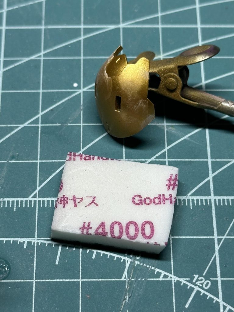 4000番で中研ぎしました