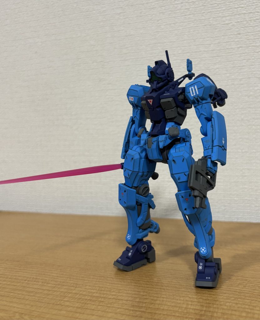 ジークアクス版ゲルググ 蒼い死神仕様でした!