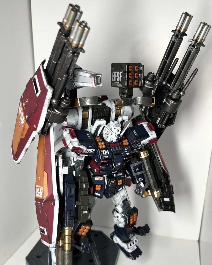 MG フルアーマーガンダム Ver.Ka サンダーボルト–3枚目/制作者：よこぷら