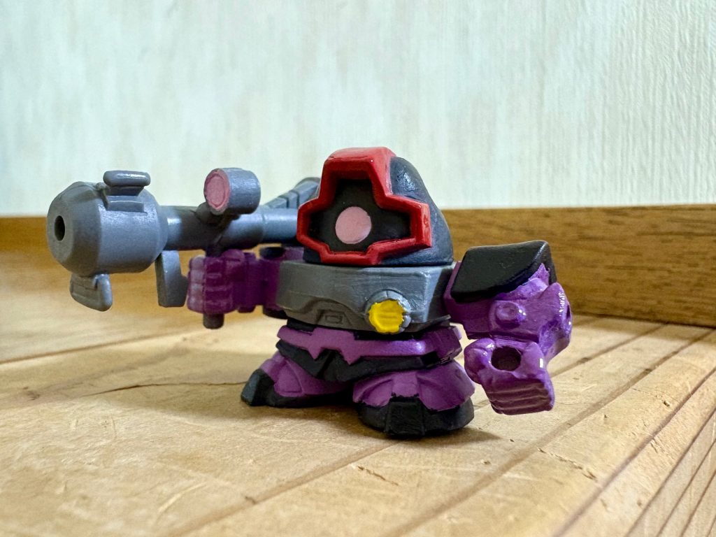 やはりSDといえばこの体型が一番しっくりくる世代です(gandam-hand1)