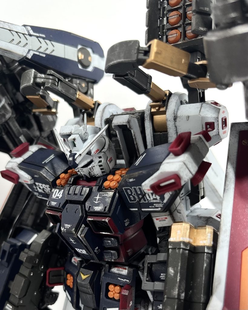 MG フルアーマーガンダム Ver.Ka サンダーボルト–4枚目/制作者：よこぷら