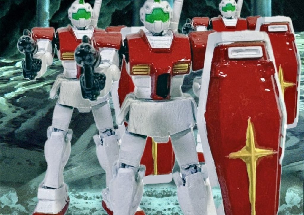 GMは量産機なので、やっぱり複数機でいると様になります!!