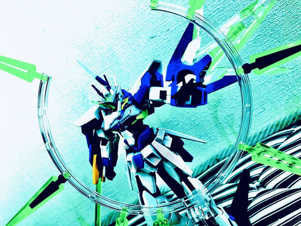 最後はかっこよく決めて「俺のガンダムが未来を切り開く!」ありがとうございます。よかったらコメントもお願いします(gandam-hand2)