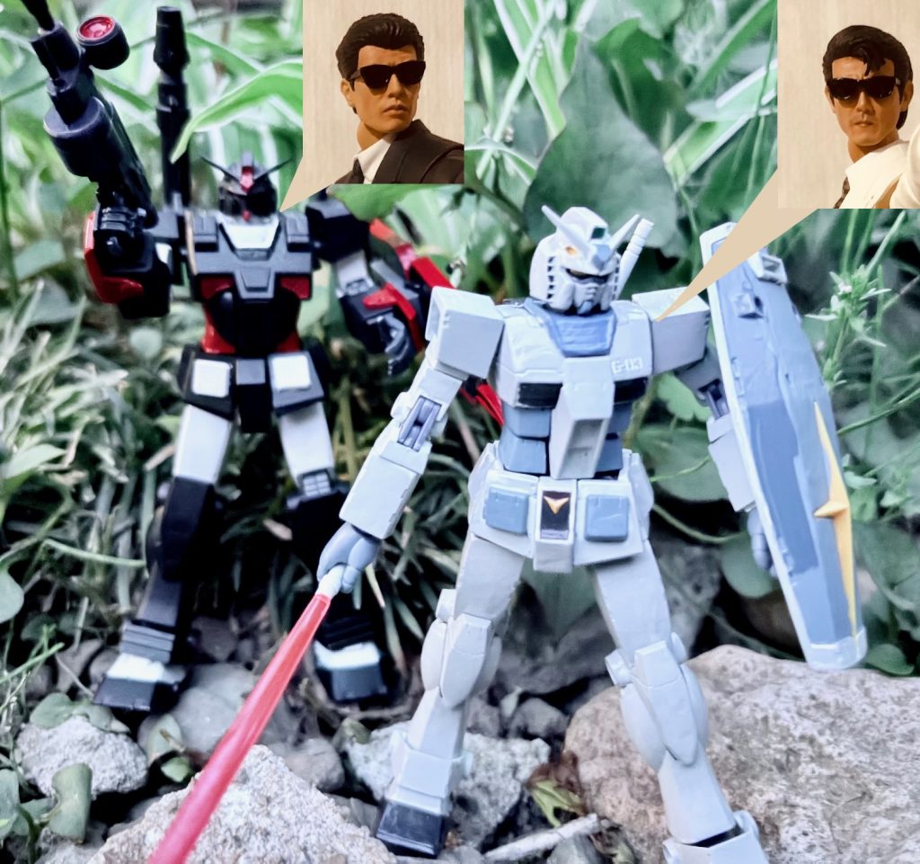 タカ（ヘビーガンダム）「シャアの奴、地下水脈から逃げたな・・・」ユージ（G3）「相変わらず逃げ足だけは通常の3倍速い野郎だぜ・・・」シャアは辛くもジャブローを脱出した。