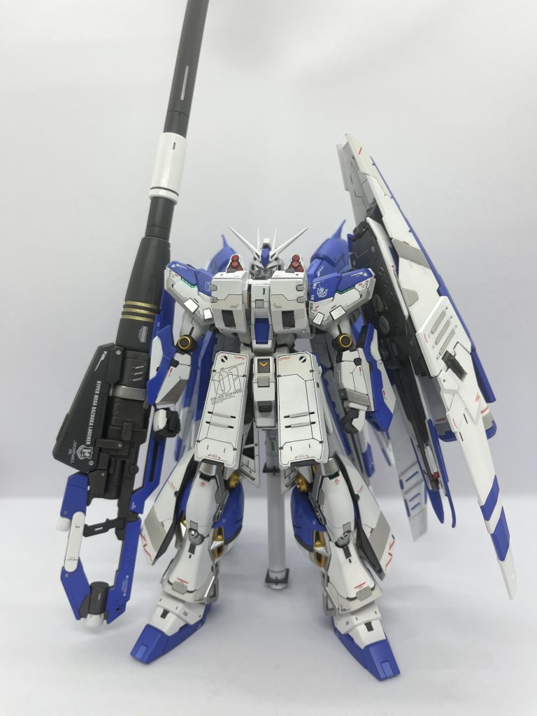 まずは正面から。迫力満点です。重装備は漢のロマン！