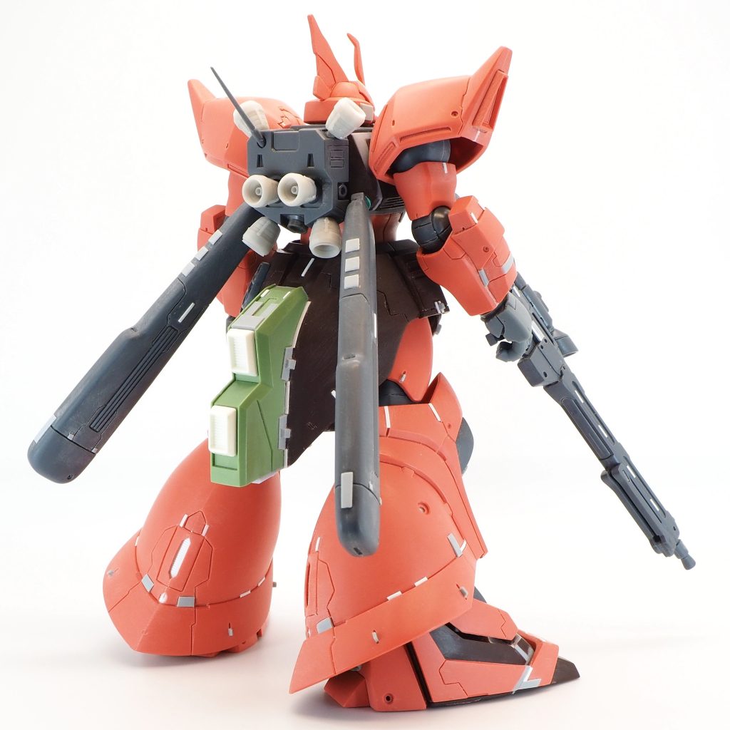 ミキシングはクシャトリアの背部バーニアしかパーツが入手出来なかったので完全再現はできていませんが。とても良いディテールアップの勉強になりました！