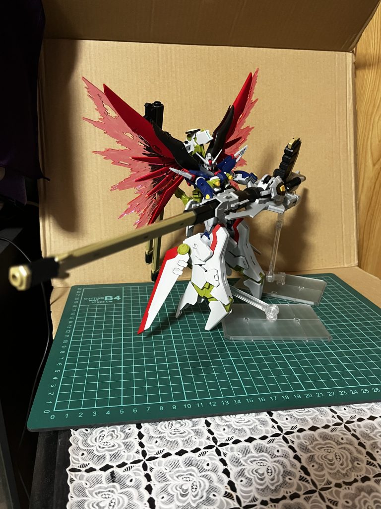デスティニーガンダム spec2 ゼウスシルエット