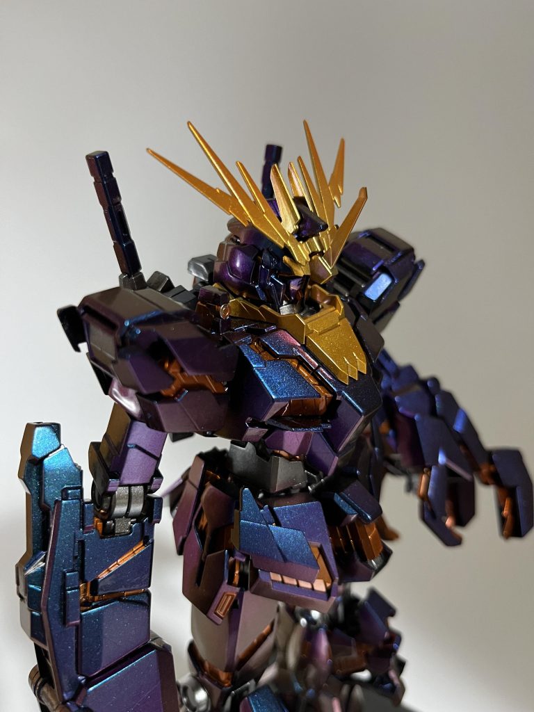 マジョーラは6層重ねました重ねるほど偏光の色味が良くなるような感じがする