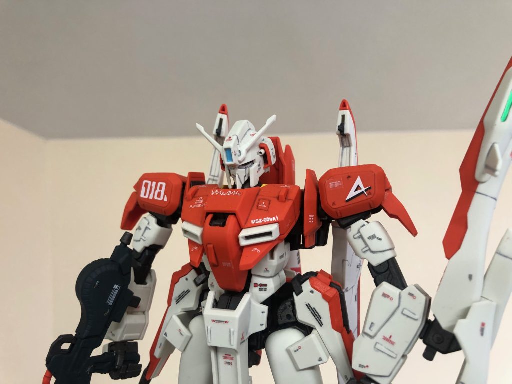 1/100　MG　MSZ-006A1  ゼータプラス テスト機カラータイプ　　アムロ　ZETA plus