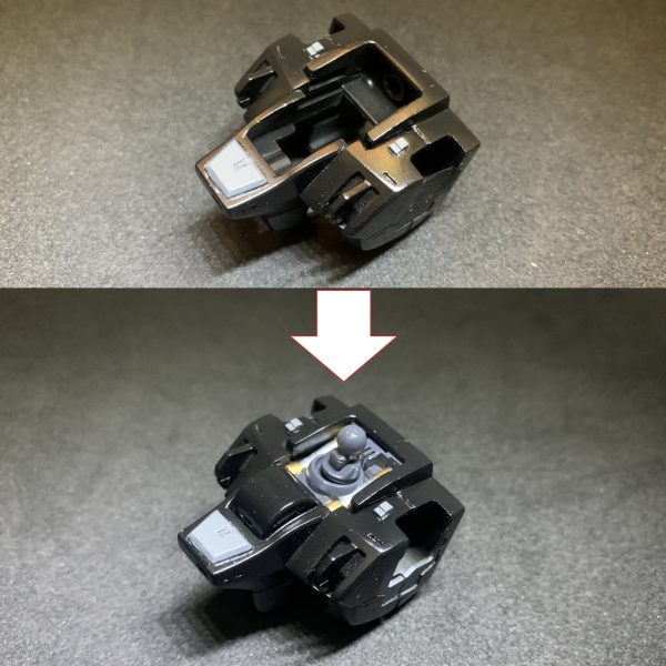 だいぶ期間が空きましたがダリルバルデの製作を再開します一通りの工作が完了しサフチェック→修正を繰り返して塗装に入りました1枚目の写真で今回のトライである塗装方法を説明します上からメカサフヘビィ＋ブラックで塗装マルーンを全体に塗装中断ではクールホワイトでパネルごとに中心が明るくなるよにグラデーション塗装下段でスーパーイタリアンレッドで様子を見ながら全体を塗装になってます（４枚目の画像の方が解りやすいと思います）２枚目の画像は胴体をうぃのーブラックで塗装３枚目は膝関節の画像です一部は始めていますがチマチマ部分塗装をしていきます（3枚目）