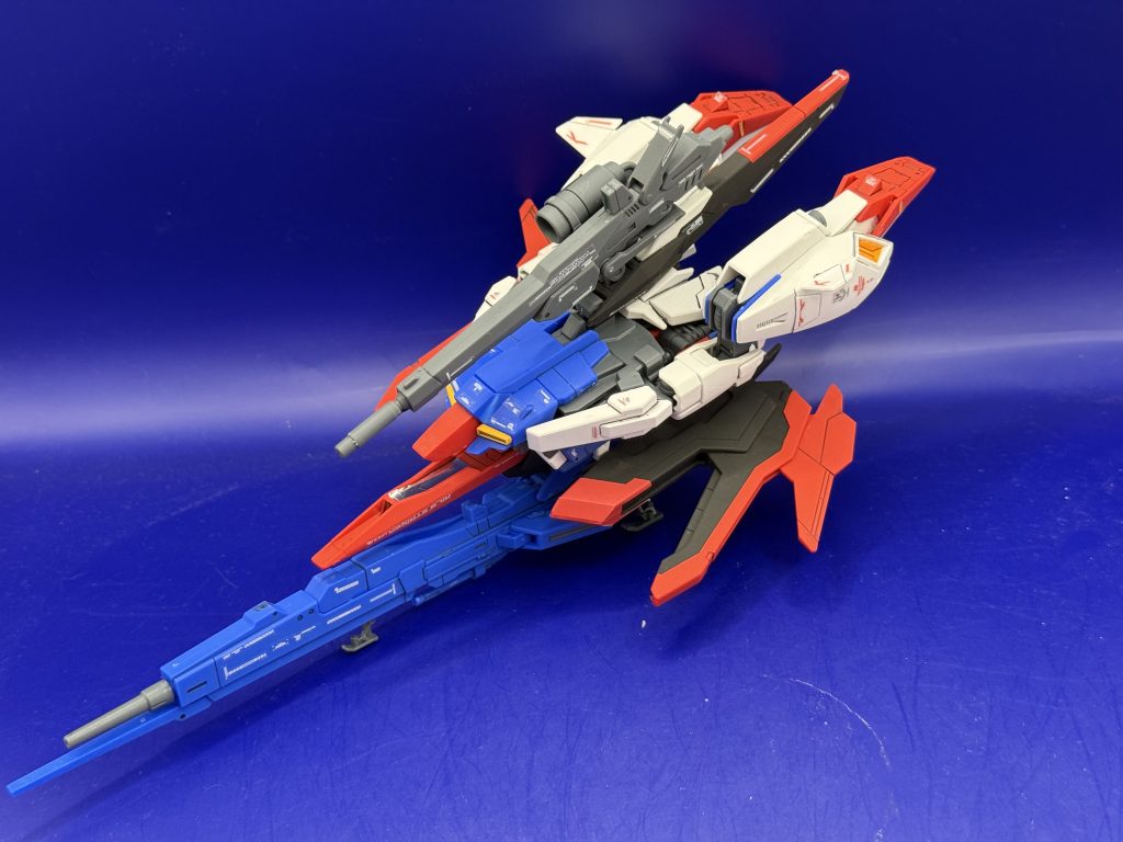 そしてウェーブライダー形態Zと結構印象が変わります