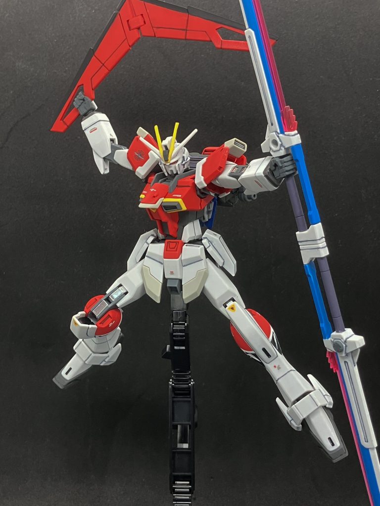 ビームブーメランはHGCEで1/144初めてとなる実体刃ブーメランの再現が可能に。