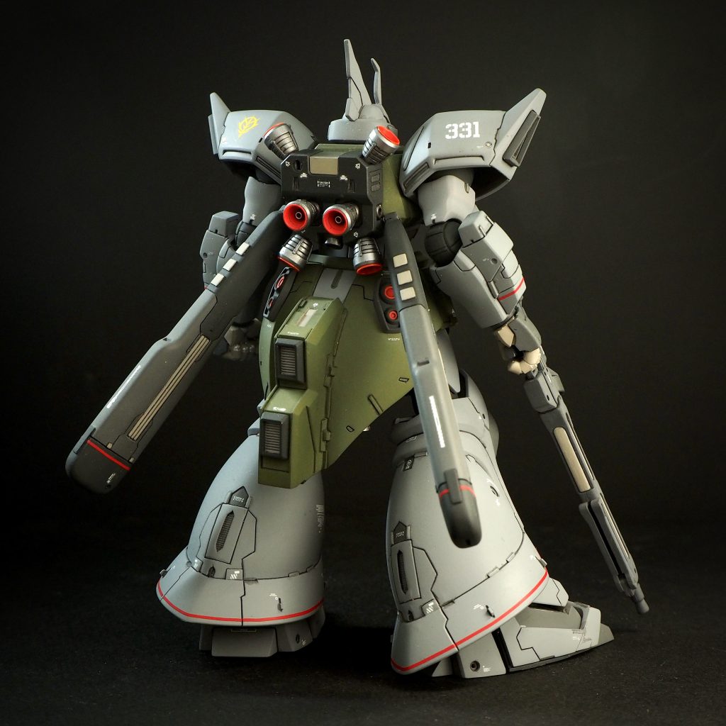 背部バーニアは三角屋さんの3Dパーツを使用しました。