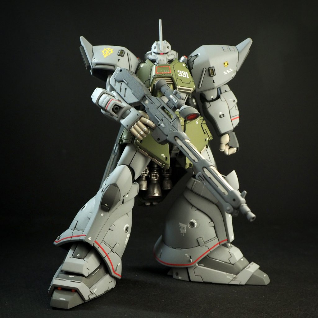 デカールはガンダムデカールがメイン。ハイキューパーツ品とベルテクス品も織り交ぜて使っています。