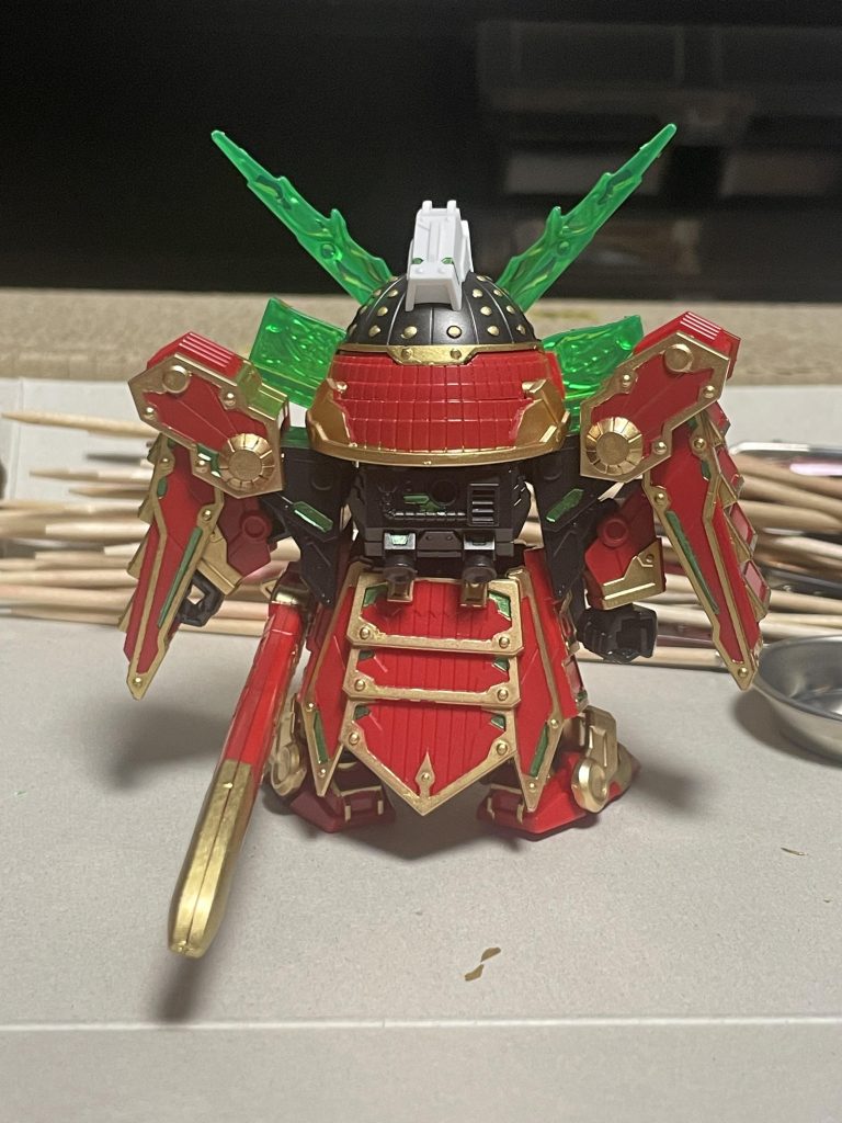 8割完成時の背面