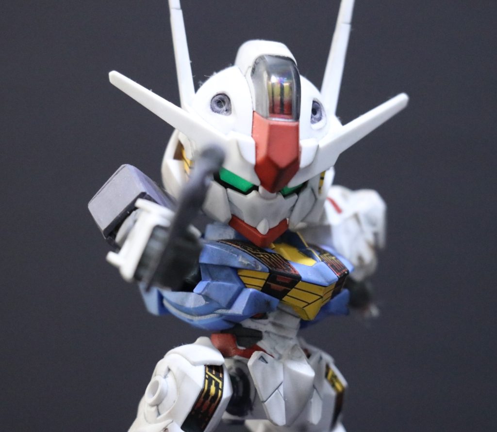 SDEX　ガンダムエアリアル ウェザリング