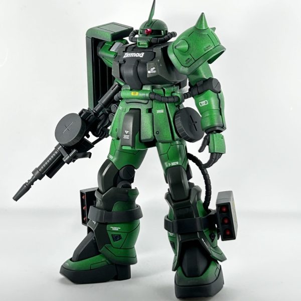 HG F2ザク 連邦仕様(のヤツをジオン仕様に)