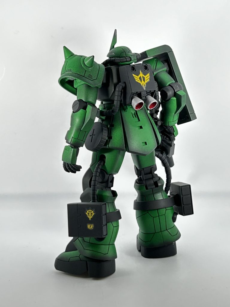 バックパックのデカールは選択ミス😂