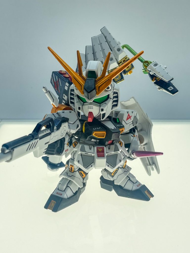 SDなのでコンパクトにフォルムがしっかりしていて良いキットです。