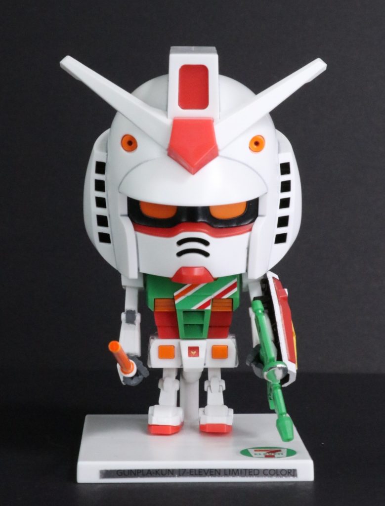 ビームライフルの銃口を開口しましたが、写ってません💦 