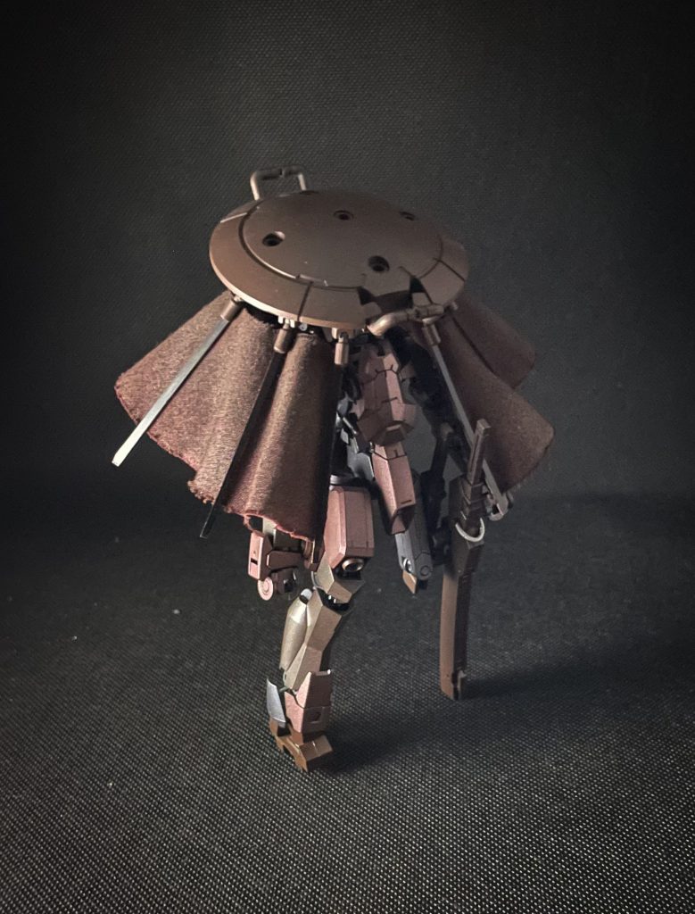 改修失った左脚は愛刀となり、折れた闘志は執念と相成った。