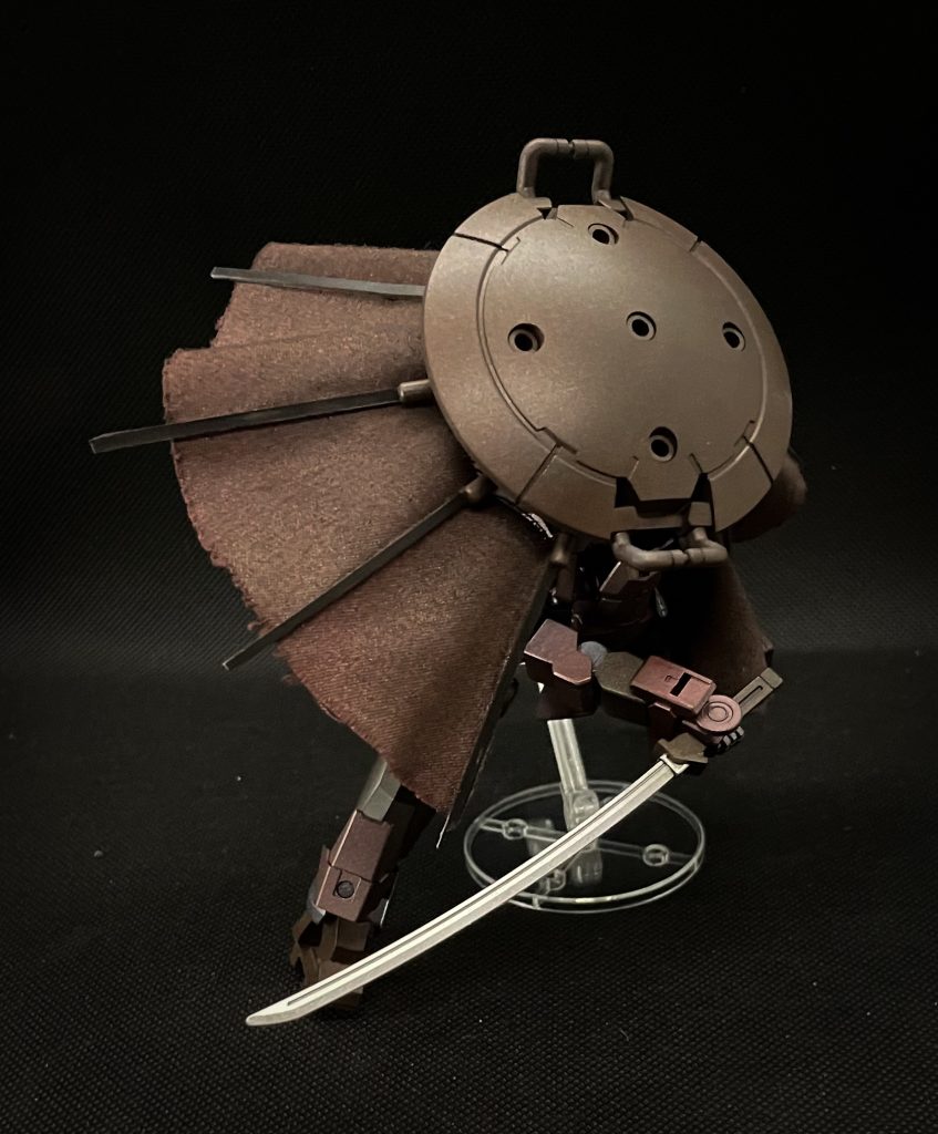 鉄絡繰用大刀　阿燐死闘を経ても折れなかった名刀。軽くしなやか、何より硬く丈夫。