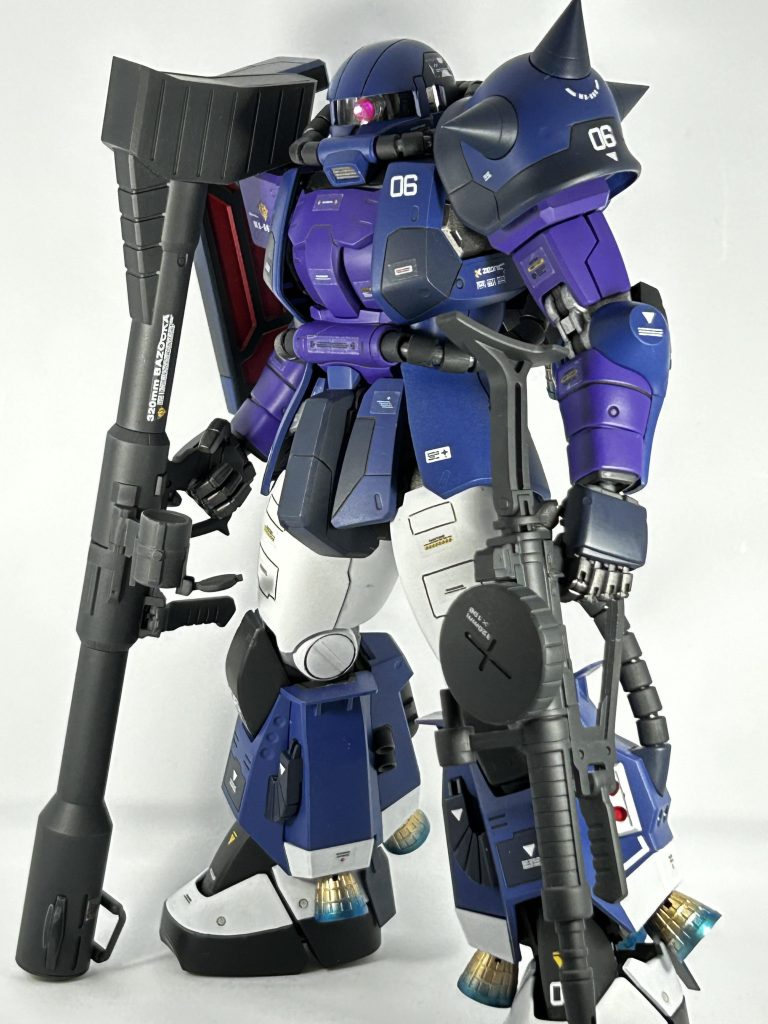 MG作ると精密さと重量感に大興奮です🤭