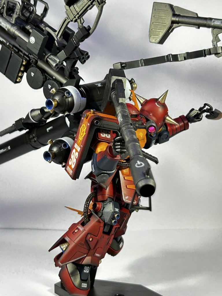 スタンドに立ててますが割とグラグラ😱