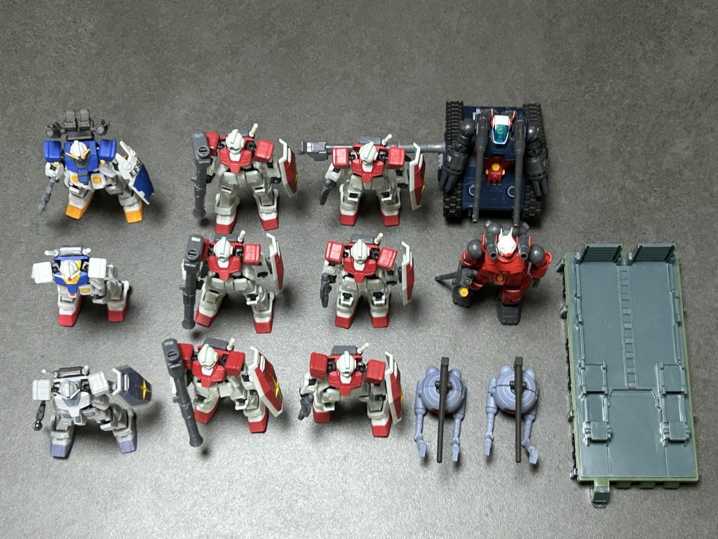 連邦軍　カプセルアクション–3枚目/制作者：ペケペケ