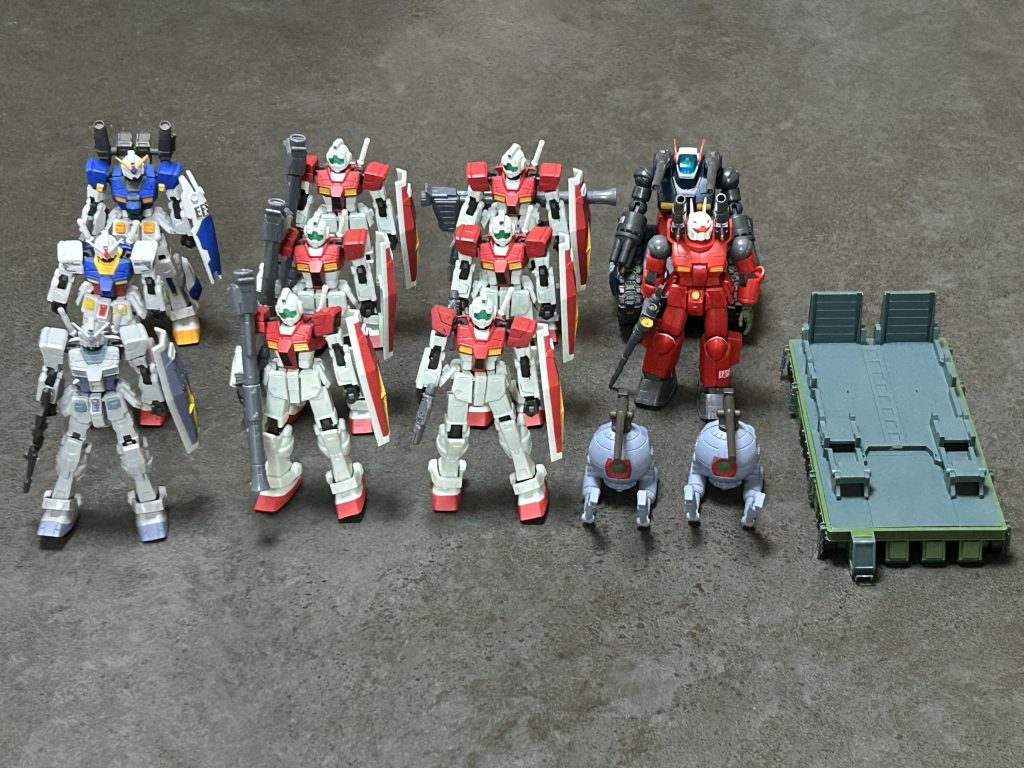 連邦軍　カプセルアクション