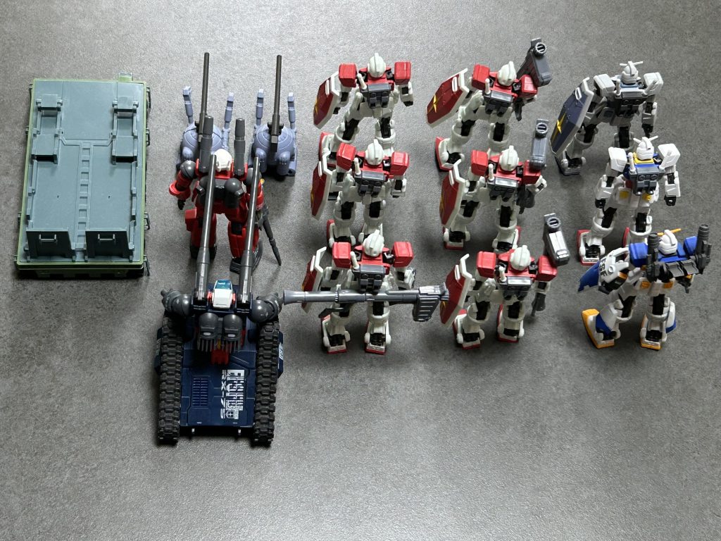 連邦軍　カプセルアクション–2枚目/制作者：ペケペケ