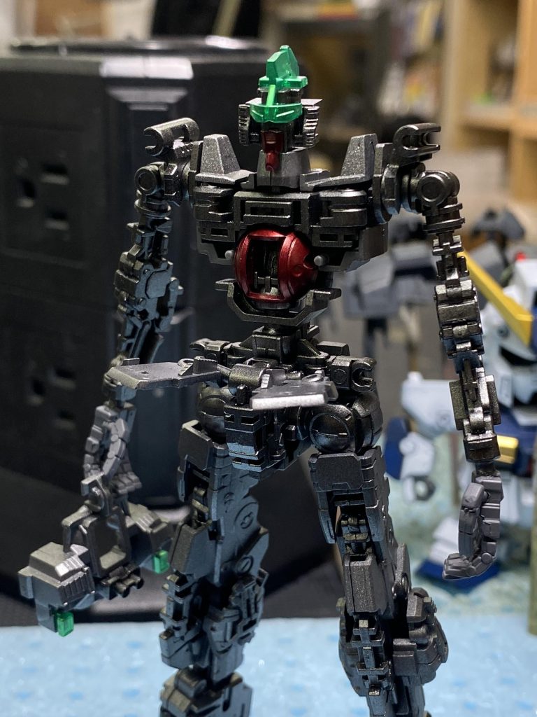 全天周囲モニターの外装も一応塗装。