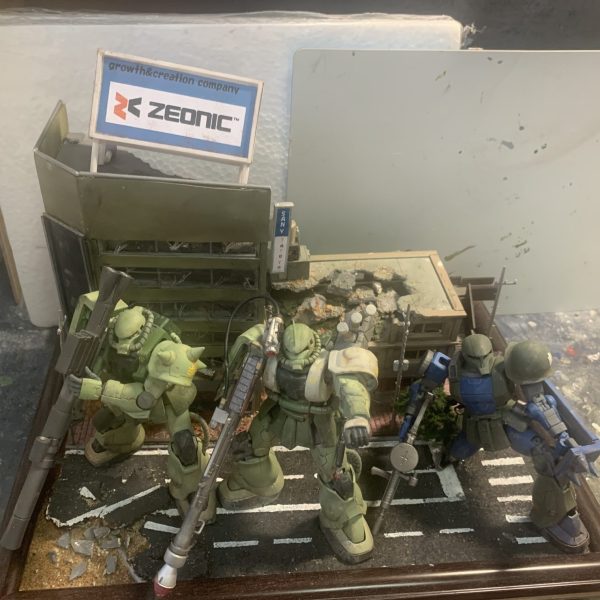 ジオン残党最後の突撃〈ジオラマ〉