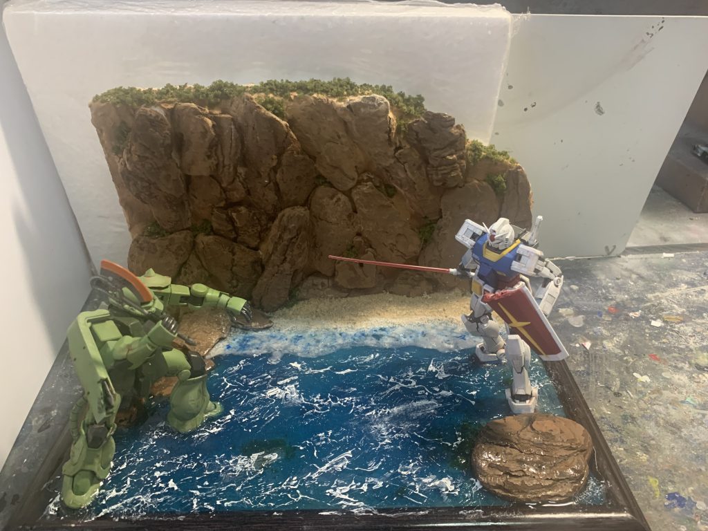 ククルスドアンの島　ジオラマ