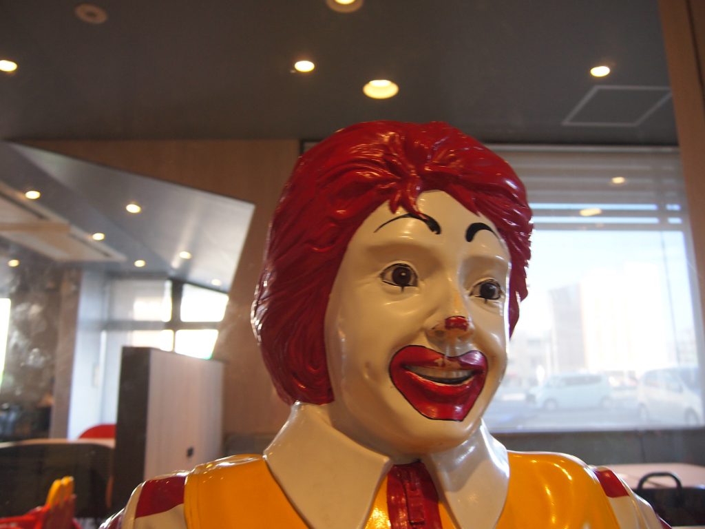 最近ドナルドにもよく会いに行ってました。おかげで体重がヤバイw