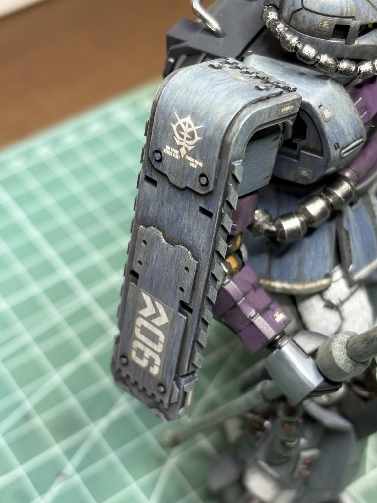 高機動型ザクII オルテガ専用機–3枚目/制作者：天下泰平左衛門