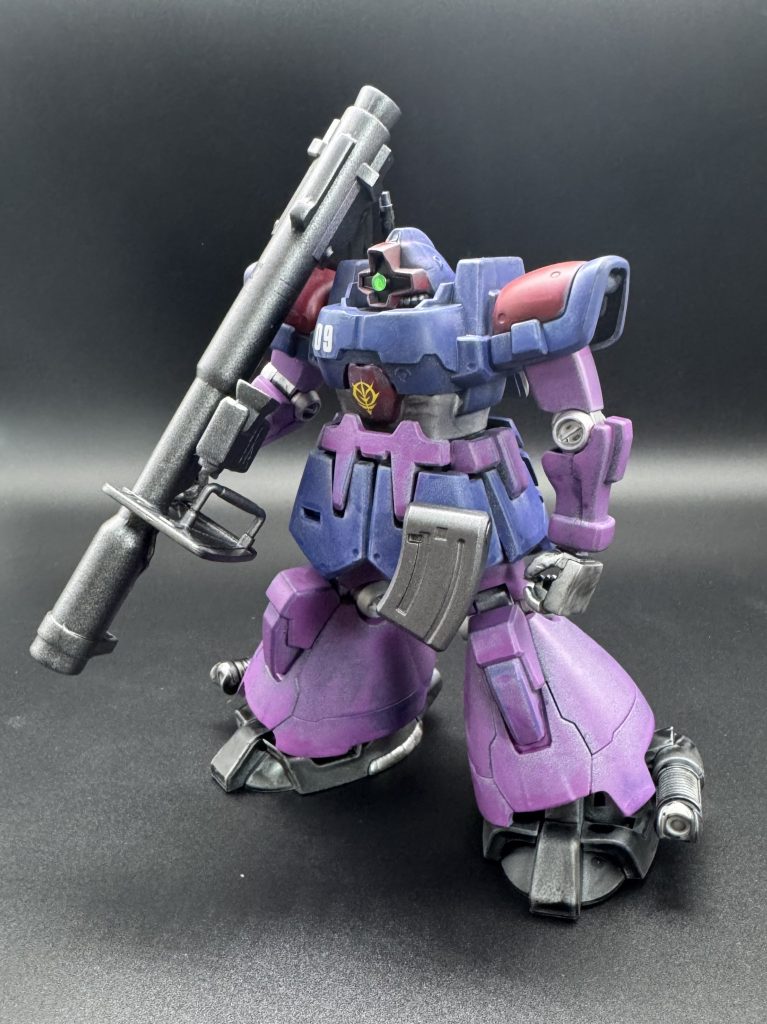 説明書のイラストの様なピンクよりの紫意識で色作りしましたがルブリスピンクがいい感じに調整しやすかったです。