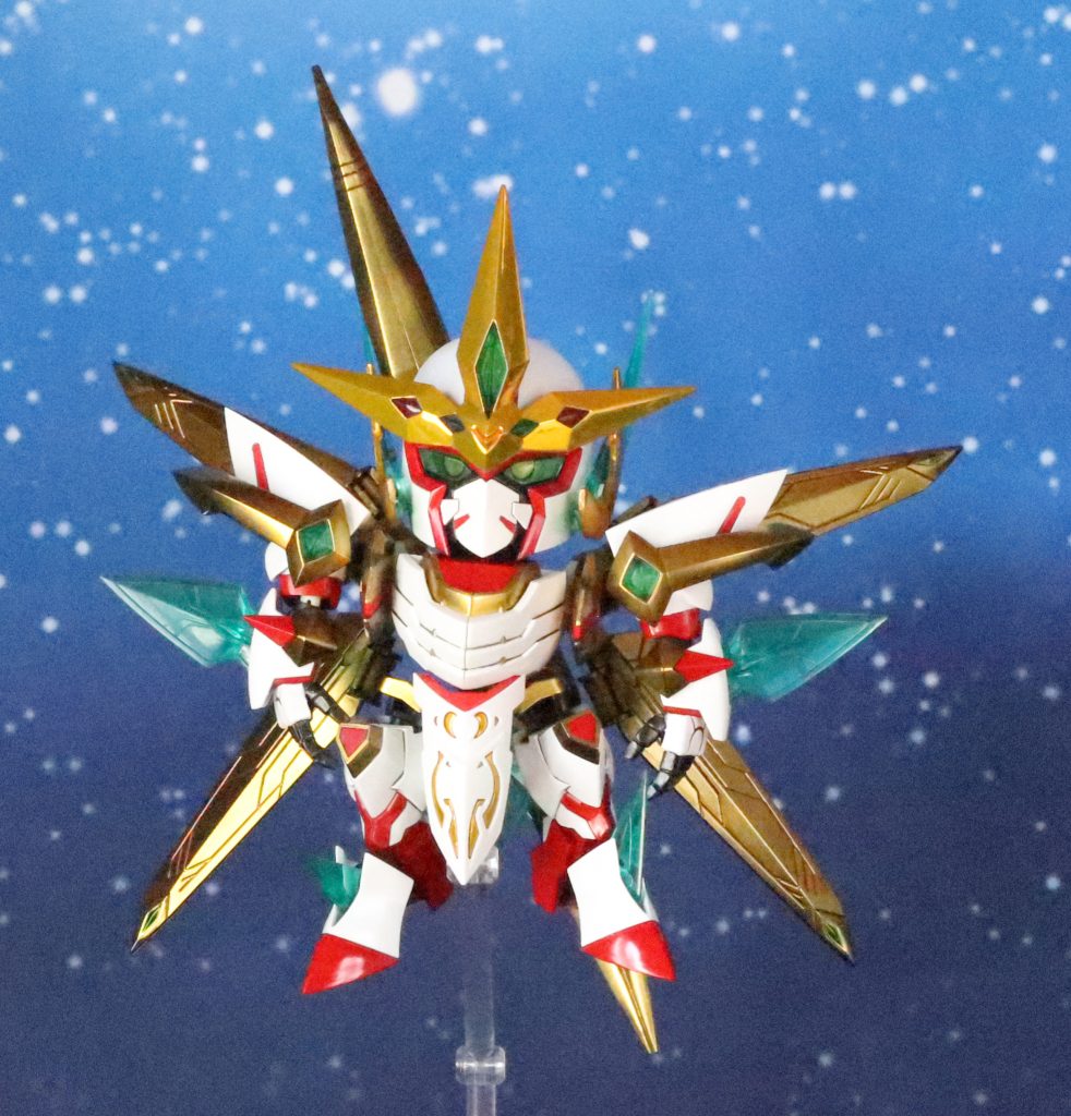 サテライトキャノンを背負った状態。