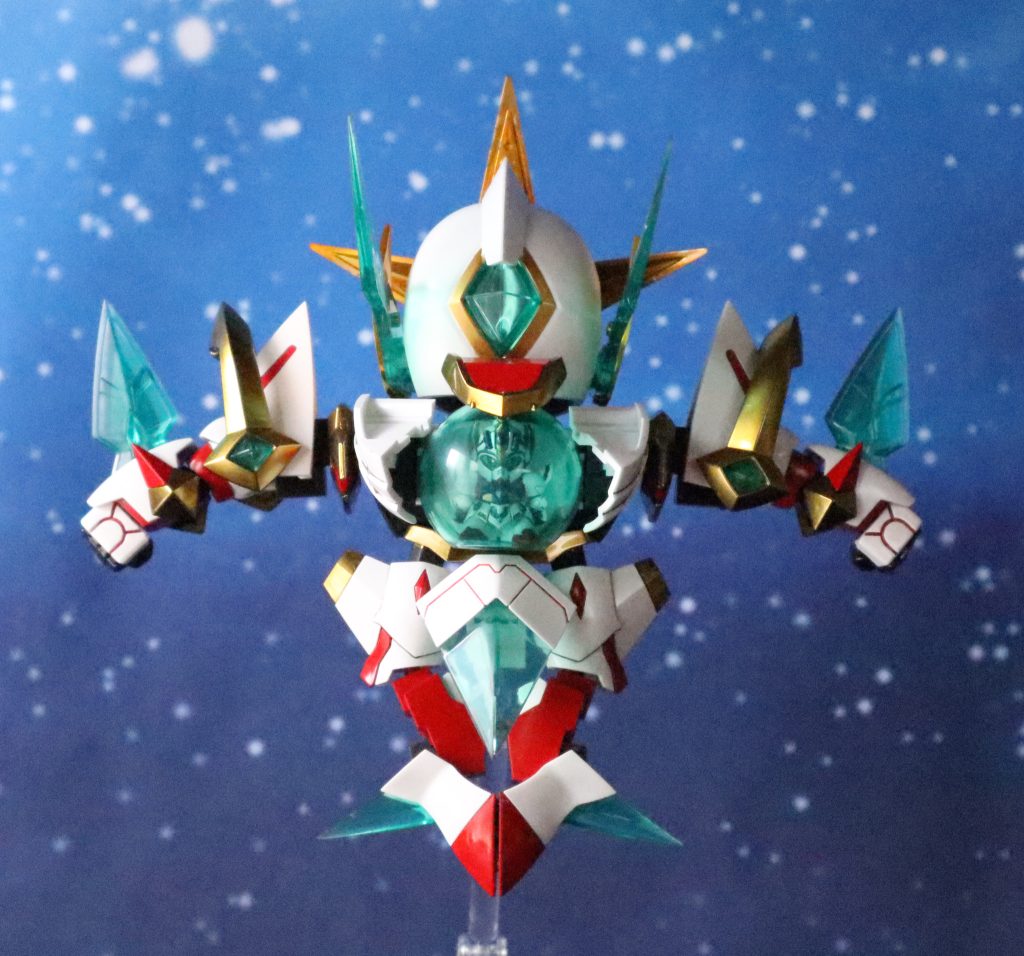 後ろには、セレネスナイト ルナガンダムが搭乗。