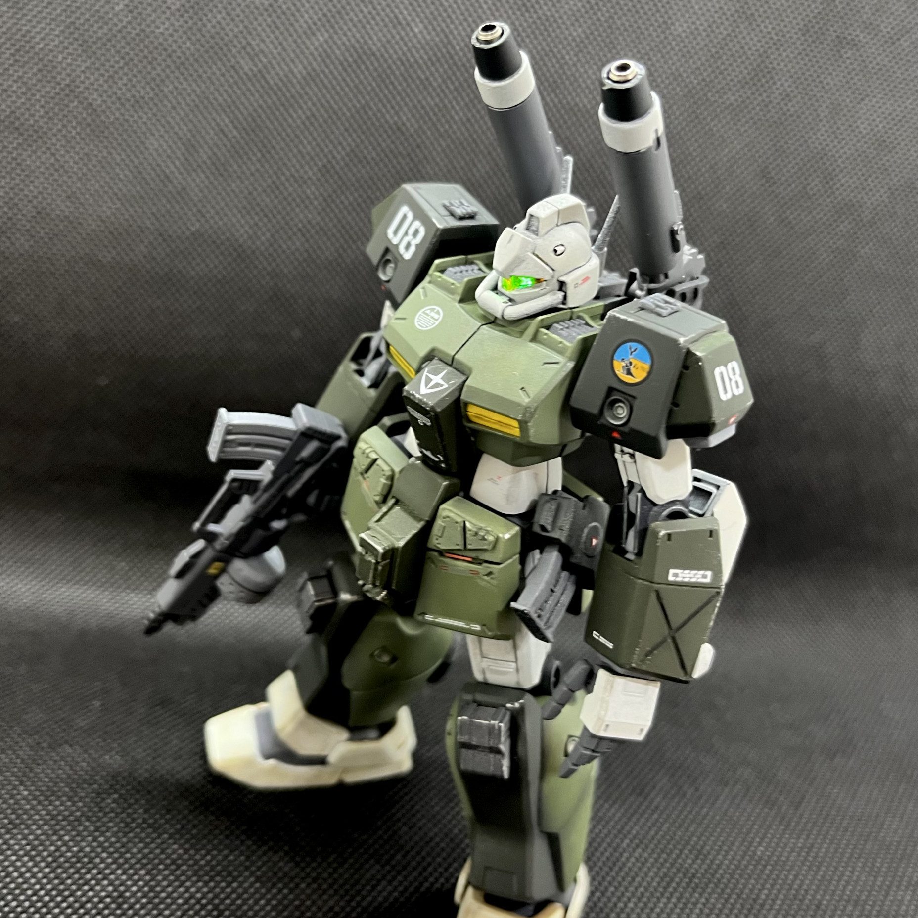 全塗装済み 完成品】HGUC 1/144 ジムキャノンⅡ