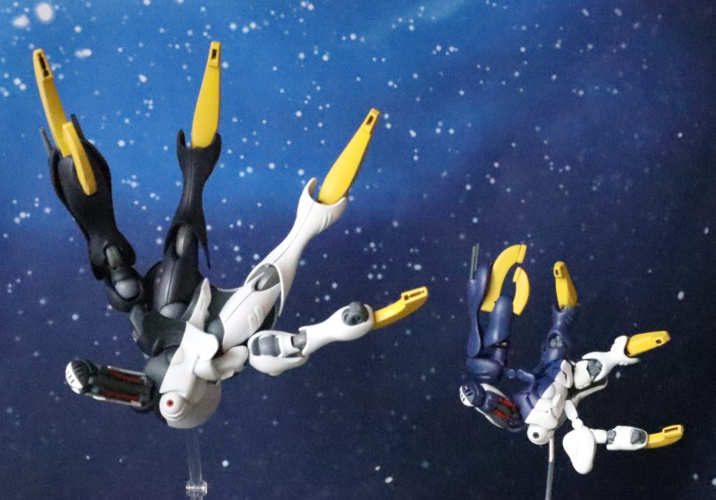 モビルスーツアンサンブル風のディキトゥス（これを作るためにHGのディキトゥスを買いました）と一緒に。 