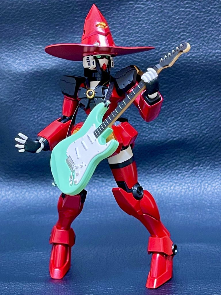 塗装については以下になります。赤:黒サフ→シルバー→メタルレッド→クリアレッド黒:黒サフ金:イエローゴールド(ガンダムマーカー)久々のキャンディー塗装です。分かりにくいですが😅やはりキャンディー塗装難しいですね。