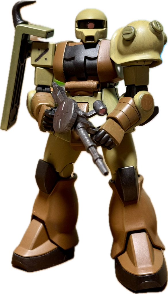 艶消しクリアを吹いてやっと完成しました。もっと汚してくれと言われましたが、お休みの都合によりまた今度にしてもらいました😅そして自分のガンプラも作る予定でしたが、また次回の機会になりそうですwまた制作したらアップしますので、よろしくお願いします。