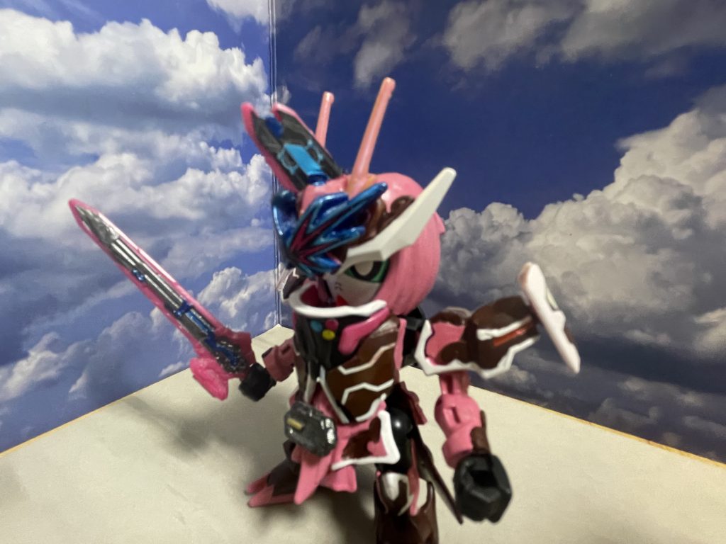 音銃剣錫音を構えて！銃モードは手に入らず…泣く泣くオミット(T ^ T)