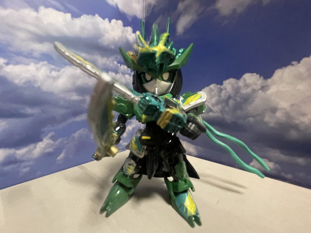 風双剣翠風を構えて！